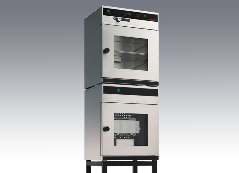 В вакуумном сушильном шкафу марки Memmert серии VO можно подготовить для анализа методом БИК-спектрометрии образцы, чувствительные к избыточному нагреву